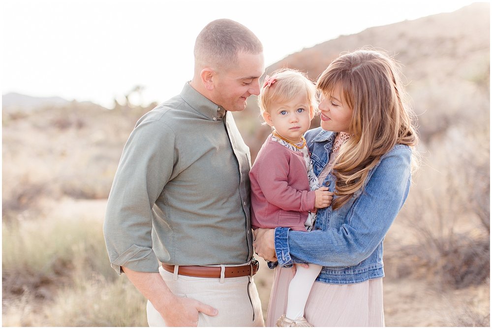 BLUSH TONED DESERT FAMILY SESSION | JOSHUA TREE, CALIFORNIA | ADAMS FAMILY