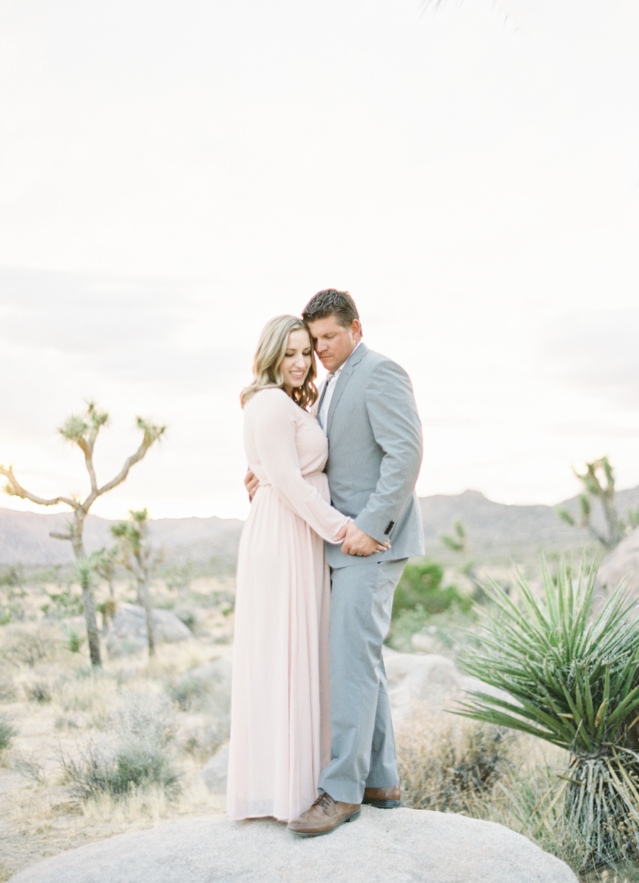 Alexis Ralston Photography | Pink Dress | Light Grey Suit | Joshua Tree National Park Session | Engaged | Anniversary Session 001.jpg