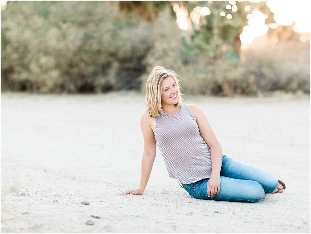 TWENTYNINE PALMS INN SENIOR SESSION | HI-DESERT SENIOR PHOTOGRAPHER | MAGGIE